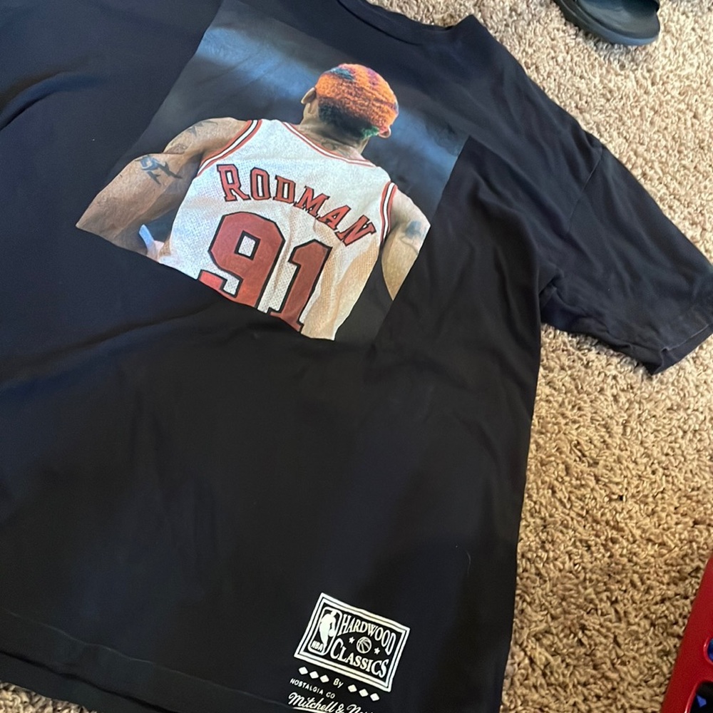 NBA Rodman Black shirt